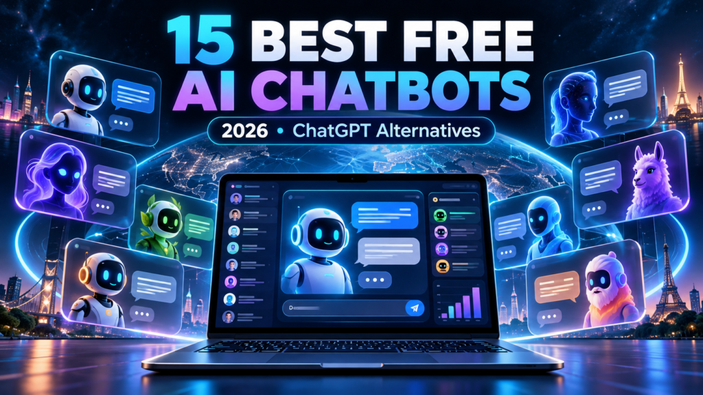 15 best free AI chatbots in 2026 — ChatGPT alternatives, conversational AI assistants, global chat interfaces and AI comparison
